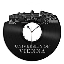 University of Vienna Vinyl Wall Clock - VinylShop.US