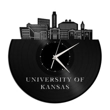 University of Kansas Vinyl Wall Clock