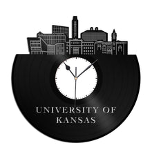 University of Kansas Vinyl Wall Clock