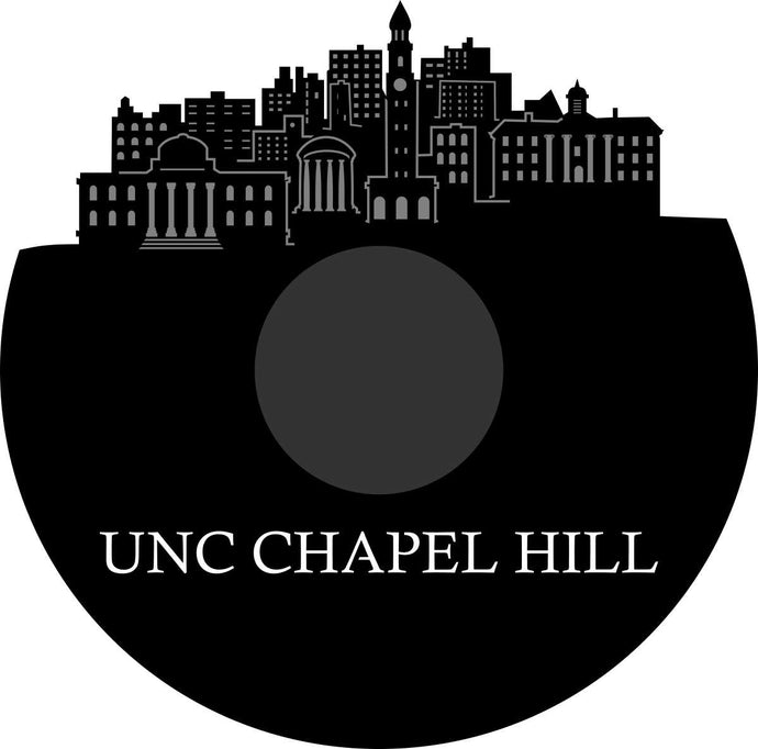 University of North Carolina at Chapel Hill WALL ART BL and custom label