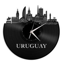 Uruguay Vinyl Wall Clock