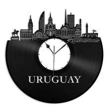 Uruguay Vinyl Wall Clock
