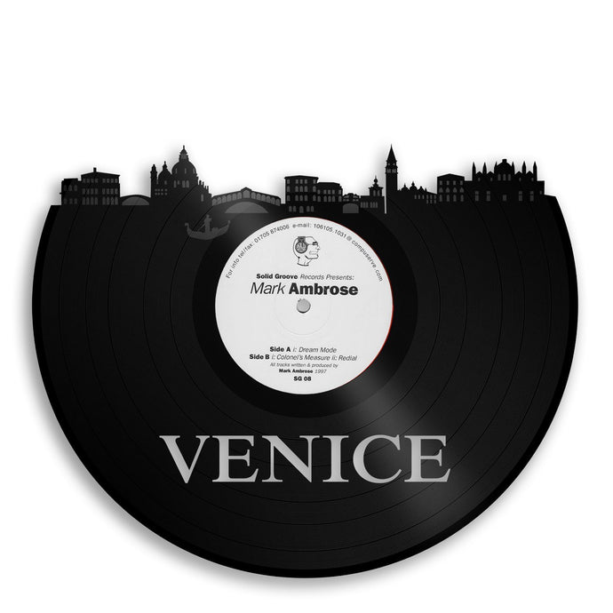 Venice Skyline Vinyl Wall Art - VinylShop.US