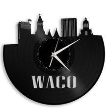 Unique Vinyl Wall Clock Waco