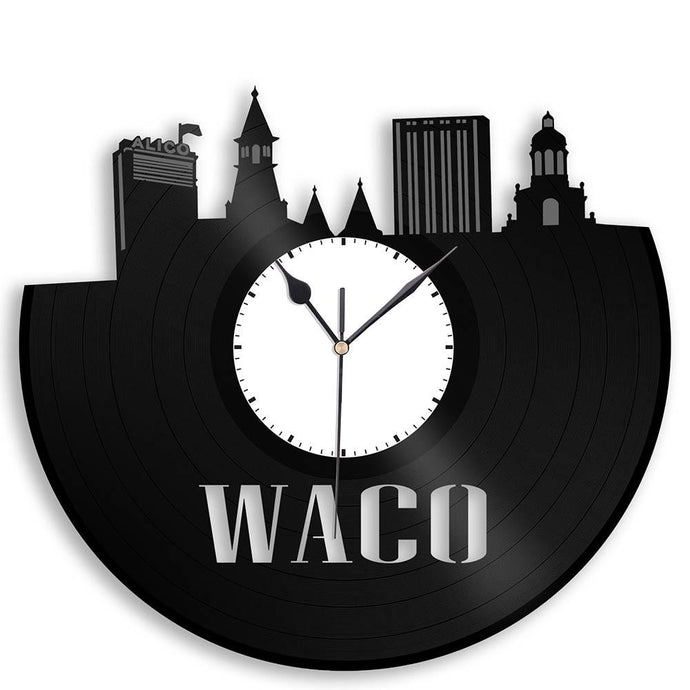 Waco Vinyl Wall Clock - VinylShop.US