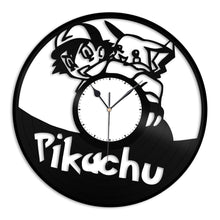 Pokemon Pikachu Vinyl Wall Clock