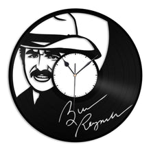 Burt Reynolds Vinyl Wall Clock