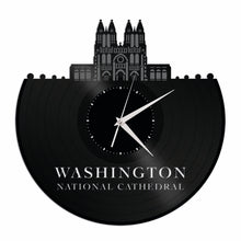 Washington National Cathedral Vinyl Wall Clock