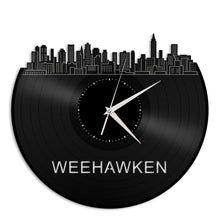 Weehawken Vinyl Wall Clock