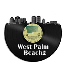 West Palm Beach Skyline Wall Art - VinylShop.US