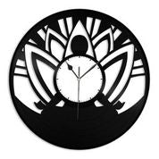 Yoga Lotus Pose Wall Clock
