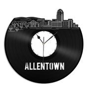 Allentown, PA Vinyl Wall Clock