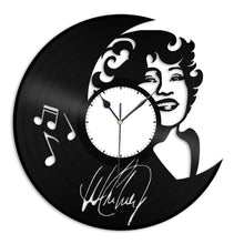Whitney Houston Vinyl Wall Clock
