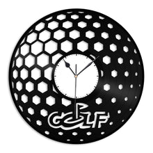Golf Ball Texture Vinyl Wall Clock