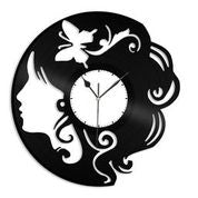 Woman Hairstyle Wall Clock