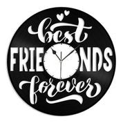 The Best Friends Forever Vinyl Wall Clock