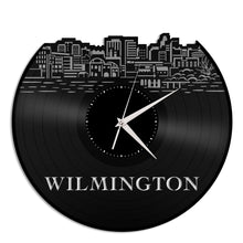 Wilmington DE Vinyl Wall Clock