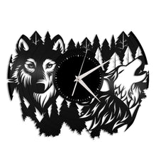 Wolf woods Vinyl Wall Clock - VinylShop.US