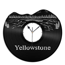 Yellowstone Vinyl Wall Clock - VinylShop.US