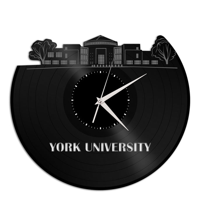 York University, Canada Vinyl Wall Clock - VinylShop.US