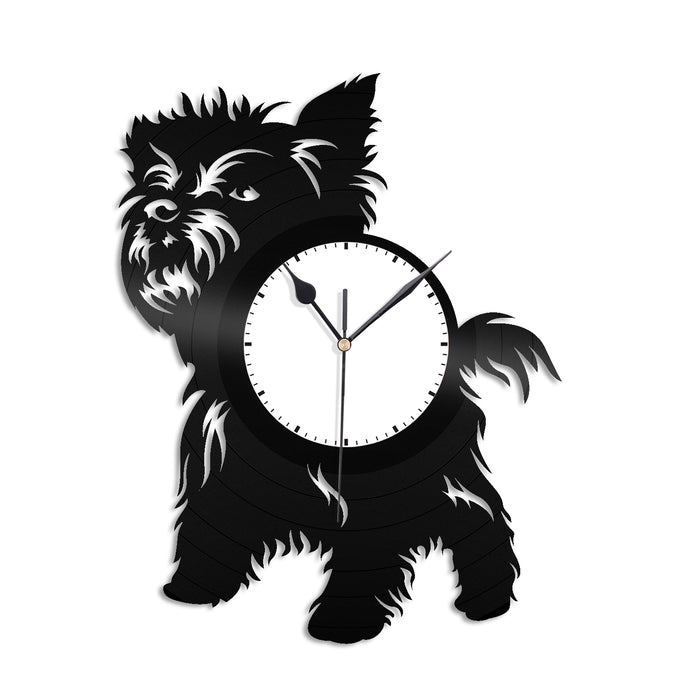 Yorkshire Terrier Vinyl Wall Clock - VinylShop.US