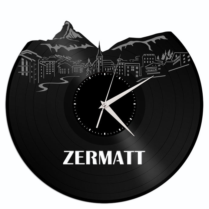 Zermatt Vinyl Wall Clock - VinylShop.US