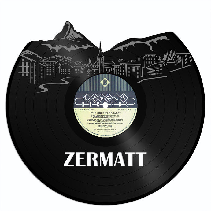 Zermatt Vinyl Wall Art - VinylShop.US