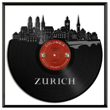 Zurich Skyline Vinyl Wall Art - VinylShop.US