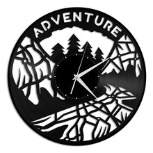 Adventure Vinyl Wall Clock
