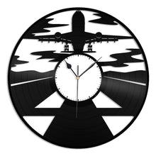 Airplane Vinyl Wall Clock - VinylShop.US