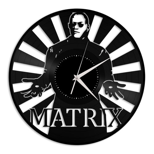 Matrix Morpheus Vinyl Wall Clock