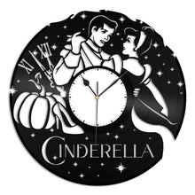Cinderella Vinyl Wall Clock - VinylShop.US
