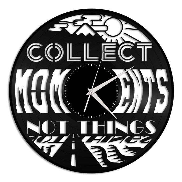 Collect Moments Vinyl Wall Clock