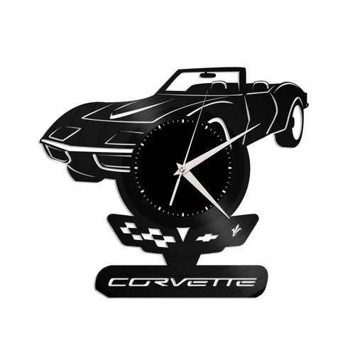 Corvette Vinyl Wall Clock - VinylShop.US