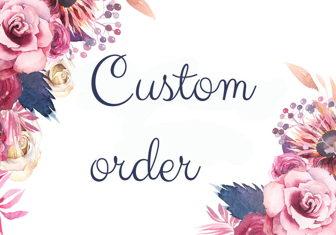 Lauren Butterflies custom listing 1 - Set of 3 sizes