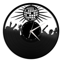 Disco Party Vinyl Wall Clock