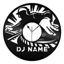 DJ Vinyl Wall Clock