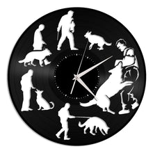 Dog Trainer Vinyl Wall Clock