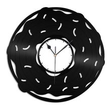 Donuts Vinyl Wall Clock