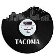 Tacoma Skyline Vinyl Wall Art - VinylShop.US