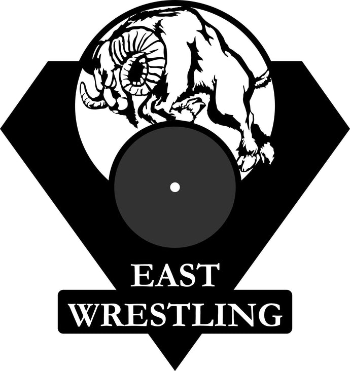 East wrestling Clock BL BL