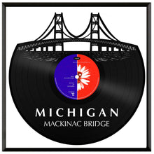 Mackinac Bridge Michigan Vinyl Wall Art