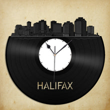 Halifax Skyline Vinyl Wall Clock - VinylShop.US