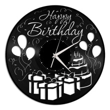 Happy Birthday design Vinyl Wall Clock - VinylShop.US