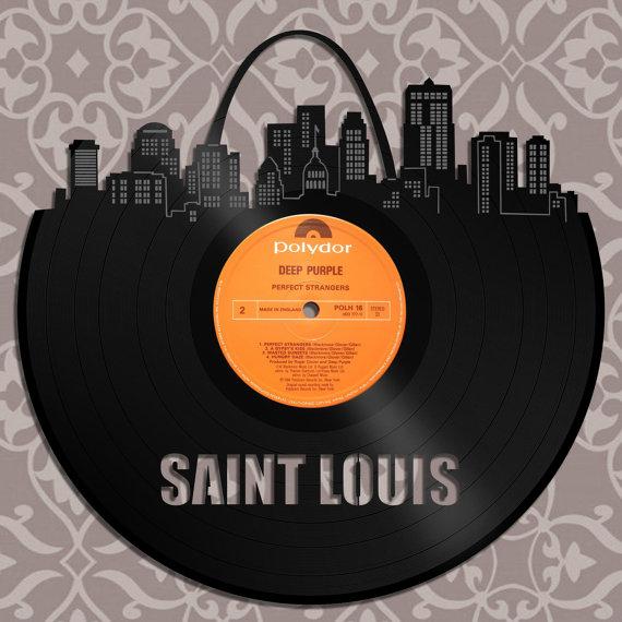 Saint Louis Skyline Vinyl Wall Art - VinylShop.US