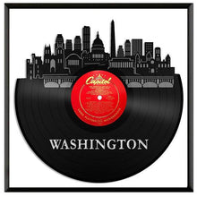 Washington DC Skyline Vinyl Wall Art Updated - VinylShop.US