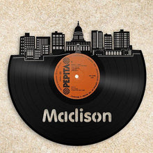 Madison Skyline Vinyl Wall Art - VinylShop.US