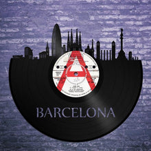 Barcelona Skyline Vinyl Wall Art - VinylShop.US