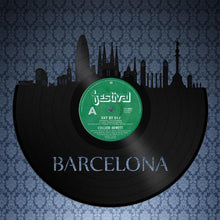 Barcelona Skyline Vinyl Wall Art - VinylShop.US