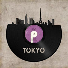 Tokyo Skyline Vinyl Wall Art - VinylShop.US